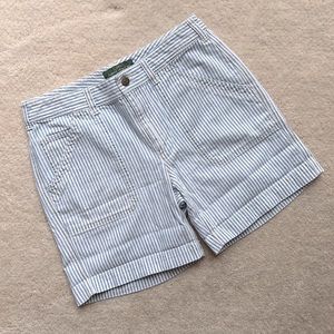 Ralph Lauren Striped Canvas Shorts